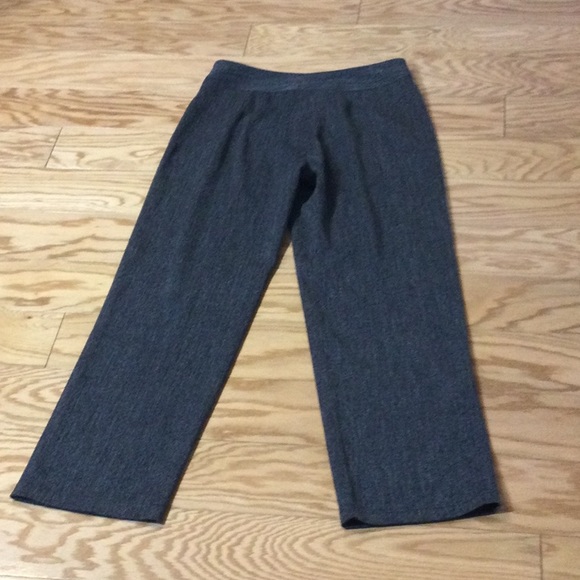 8 Tall Chico’s gray herringbone pants - Picture 4 of 15